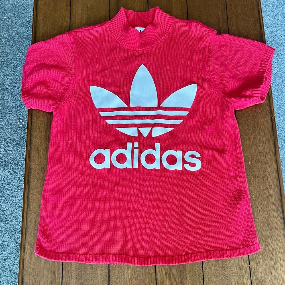 Adidas Women’s Big Trefoil CY5839 Sweater Shirt Sz XS (fits up to Large) - Picture 2 of 10